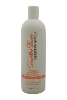 U-Sha-smoothing-therapy-revitalizing-pre-treatment-clarifying-shampoo-by-keratin-complex 12 oz 