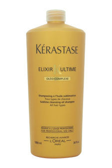 U-Sha-elixir-ultime-sublime-cleansing-oil-shampoo-by-kerastase 34 oz 