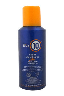 U-OilS-miracle-dry-oil-spray-plus-keratin-with-argan-oil-by-it's-a-10 5 oz 