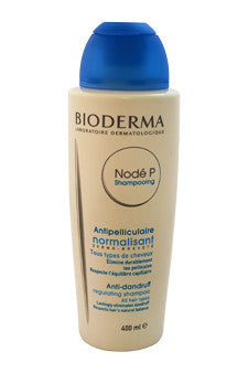 U-Sha-node-p-anti-dandruff-regulating-shampoo-by-bioderma 13.5 oz 