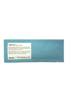 U-Mas-minu-illuminating-replenishing-mask-sachet-kit-by-davines 12 x 0.40 oz 