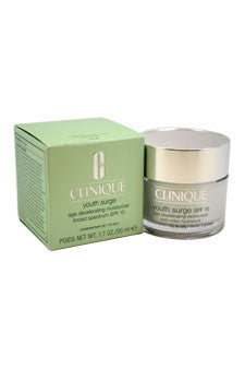 U-Moi-youth-surge-age-decelerating-moisturizer-spf15-combination-oily-to-oily-by-clinique 1.7 oz 