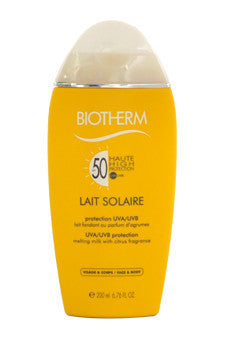 U-MelM-lait-solaire-spf-50-uva/uvb-protection-melting-milk---face-&-body-by-biotherm 6.76 oz 