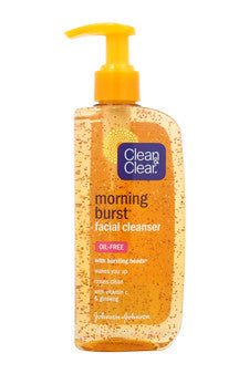 U-Cle-morning-burst-facial-cleanser-oil-free-by-clean-&-clear 8 oz 