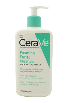 U-Cle-foaming-facial-cleanser---normal-to-oily-skin-by-cerave 12 oz 