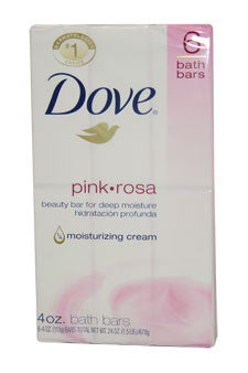 W-Soa-pink/rosa-beauty-bars-by-dove 6 x 4.25 oz 