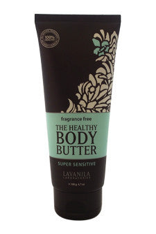 W-BodB-the-healthy-body-butter---super-sensitive-fragrance-free-by-lavanila 6.7 oz 