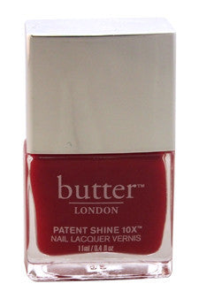 W-NaiL-patent-shine-10x-nail-lacquer---her-majesty's-red-by-butter-london 0.4 oz 