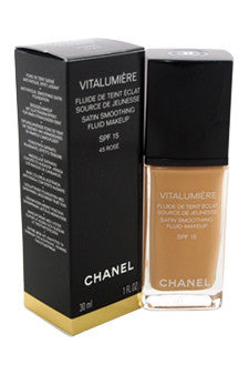 W-Mak-vitalumiere-fluide-makeup-spf-15---#-45-rose-by-chanel 1 oz 