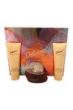 W-Gift-delicious-by-gale-hayman Gift Set 3.3oz EDT Spray| 3.3oz Body Lotion| 3.3oz Bath & Shower Gel