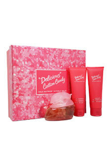 W-Gift-delicious-cotton-candy-by-gale-hayman Gift Set 3.3oz EDT Spray| 3.3oz Body Lotion| 3.3oz Bath & Shower Gel