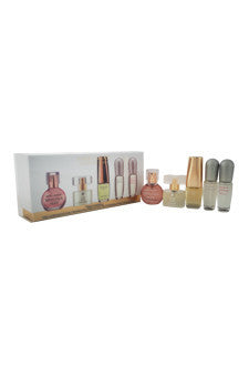 W-Gift-estee-lauder-travel-exclusive-by-estee-lauder Gift Set Sensuous Nude| Pleasures| Pleasures Bloom| Pure White Linen - 4ml each; Beautiful Love - 4.7ml