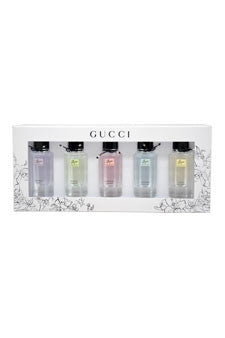 W-Gift-flora-the-garden-collection-by-gucci Gift Set 0.16oz Glorious M|arin EDT Splash| 0.16oz Glamorous Magnolia EDT Splash| 0.16oz Gorgeous Gardenia EDT Splash| 0.16oz Gracious Tuberose EDT Splash| 0.16oz Generous Violet EDT Splash