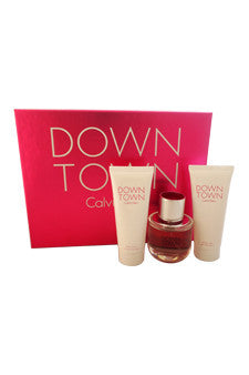 W-Gift-down-town-by-calvin-klein Gift Set 3oz EDP Spray| 3.4oz Body Lotion| 3.4oz Shower Gel