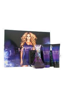 W-Gift-beyonce-midnight-heat-by-beyonce Gift Set 3.4oz EDP Spray| 2.5oz Sensual Shower Cream| 2.5oz Sensual Body Lotion| Chic Quilted Black Wallet