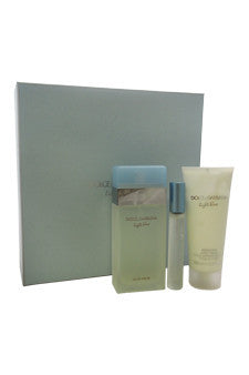 W-Gift-light-blue-by-dolce-&-gabbana Gift Set 3.3oz EDT Spray| 0.25oz EDT Mini Spray| 3.3oz Refreshing Body Cream