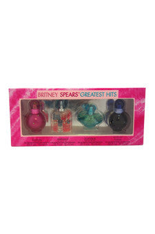 W-Gift-britney-spears-greatest-hits-by-britney-spears Gift Set 0.33oz Fantasy EDP Spray| 0.33oz Radiance EDP Spray| 0.33oz Curious EDP Spray| 0.33oz Midnight Fantasy EDP Spray