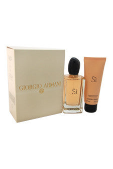 W-Gift-giorgio-armani-si-by-giorgio-armani Gift Set 3.4oz EDP Spray| 2.5oz Body Lotion