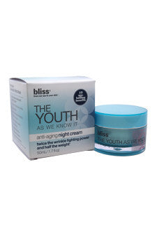 W-Cre-the-youth-as-we-know-it-anti-aging-night-cream-by-bliss 1.7 oz 