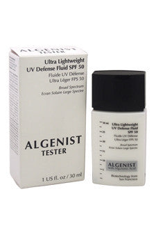 W-Flu-ultra-lightweight-uv-defense-fluid-spf-50-by-algenist 1 oz (Tester)