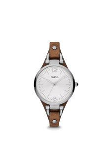 W-Wat-es3060p-georgia-brown-leather-watch-by-fossil 1 Pc 