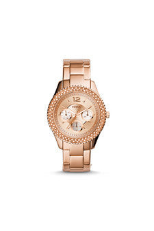 W-Wat-es3590p-stella-multifunction-rose-tone-stainless-steel-watch-by-fossil 1 Pc 