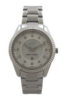 W-Wat-ax5430-silver-dylann-stainless-bracelet-steel-watch-by-armani-exchange 1 Pc 