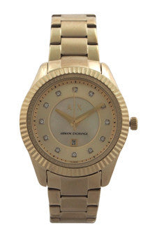 W-Wat-ax5431-gold-dylan-stainless-steel-bracelet-watch-by-armani-exchange 1 Pc 