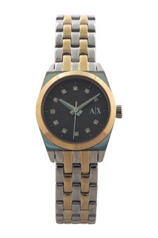 W-Wat-ax5333-miss-jackson-two-tone-gold-silver-watch-by-armani-exchange 1 Pc 