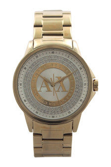 W-Wat-ax4321-gold-tone-stainless-steel-bracelet-watch-by-armani-exchange 1 Pc 