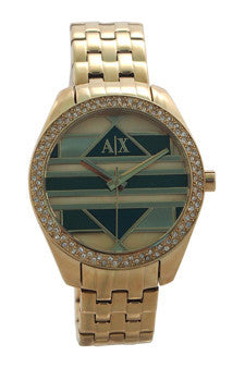 W-Wat-ax5527-geo-gold-tone-stainless-steel-bracelet-watch-by-armani-exchange 1 Pc 