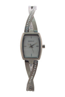 W-Wat-ny2252-crosswalk-crystal-accent-stainless-steel-half-bangle-bracelet-watch-by-dkny 1 Pc 