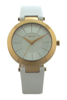 W-Wat-ny2295-stanhope-white-leather-strap-watch-by-dkny 1 Pc 