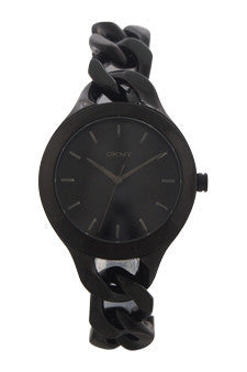 W-Wat-ny2219-chambers-black-ion-plated-stainless-steel-chain-bracelet-watch-by-dkny 1 Pc 